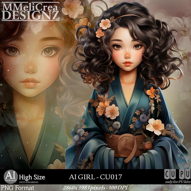 (image for) AI - GIRL CU017 (CU4PU/PNG)